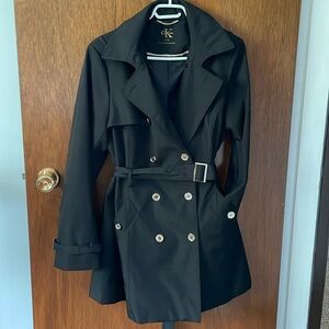 EUC Calvin Klein rain trench